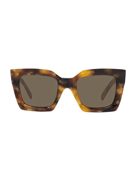 celine 51mm rectangular sunglasses